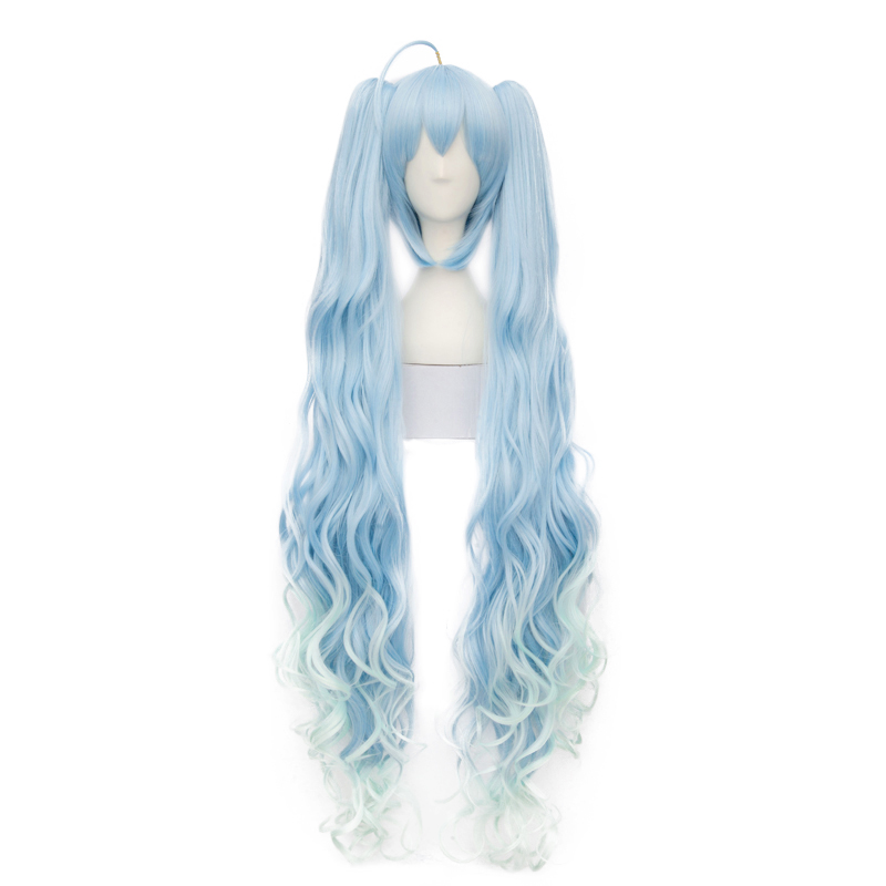 Anime Cosplay Blue Hair - VOCALOID сезонный женский волшебный снег MIKU