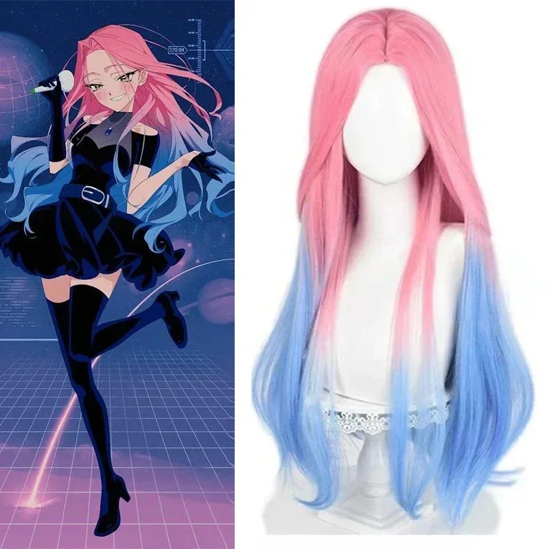 Парик для косплея, длинные куд – обзор и цена Anime Cosplay Blue Hair