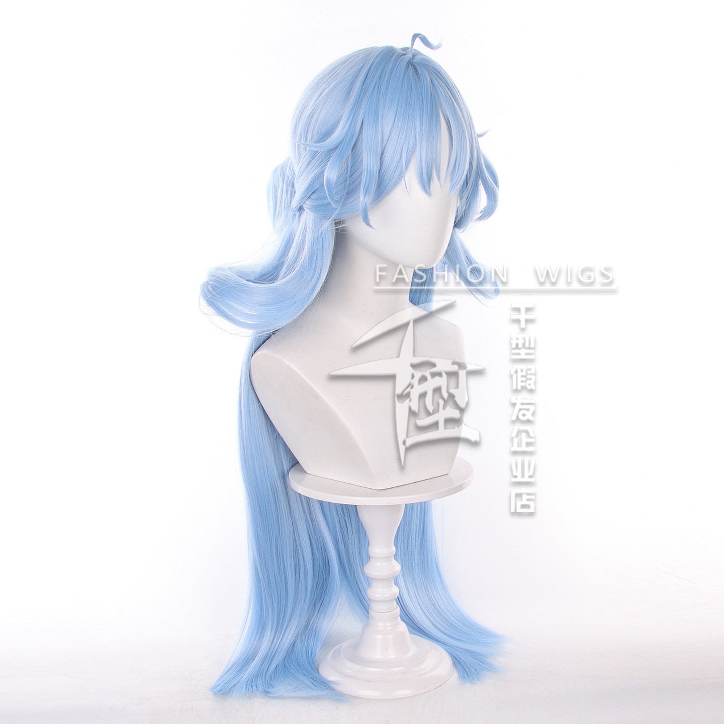 Парик для косплея Чинсяо из иг – обзор и цена Anime Cosplay Blue Hair