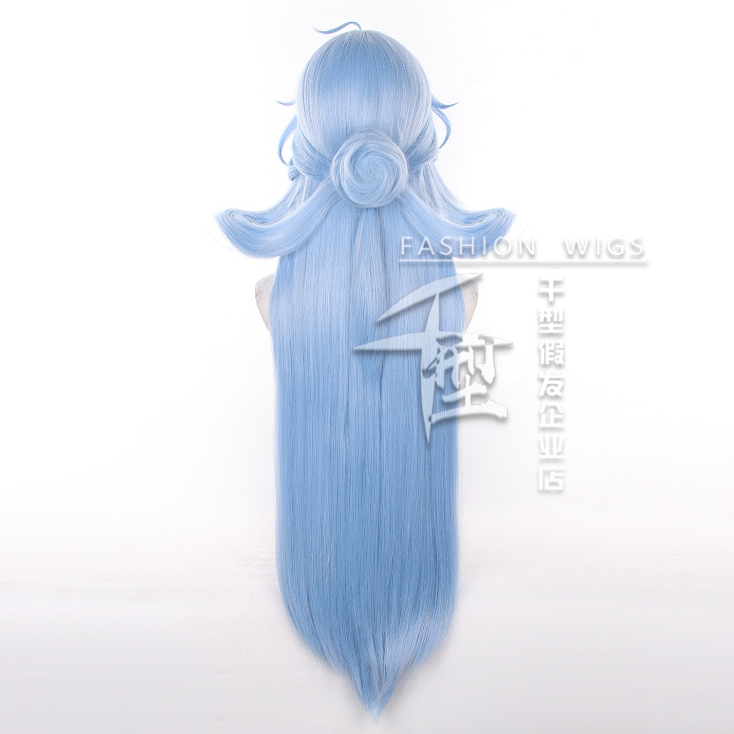 Парик для косплея Чинсяо из иг – обзор и цена Anime Cosplay Blue Hair