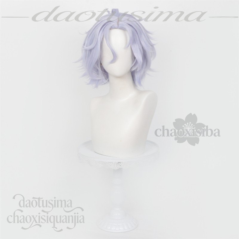 Аниме-игра Genshin Impact, кос – обзор и цена Anime Cosplay Blue Hair