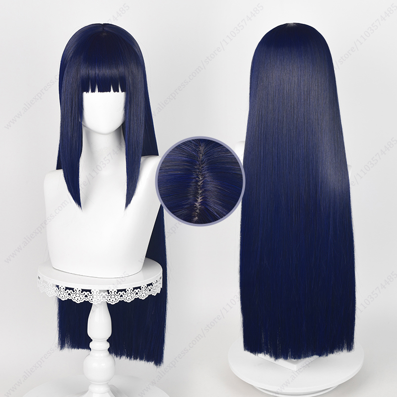 Парик для косплея Хинаты Хьюги – обзор и цена Anime Cosplay Blue Hair